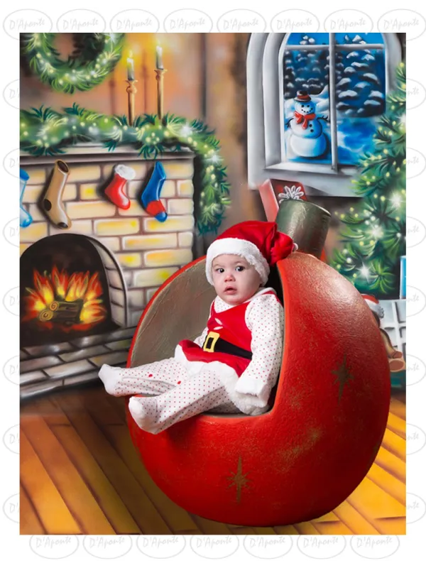 D'APONTE CHRISTMAS CANVAS BACKDROP SB 12-301 | D'Aponte | Scenographic – SB