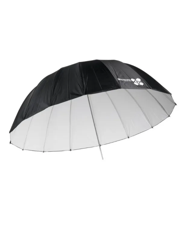 QUADRALITE Space white Parabolic Umbrella 150cm | D'Aponte | Umbrellas