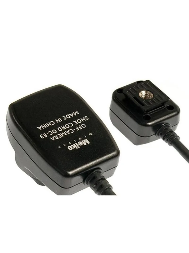 MEIKE Cavo TTL 2 mt OC-E3 per Flash Canon