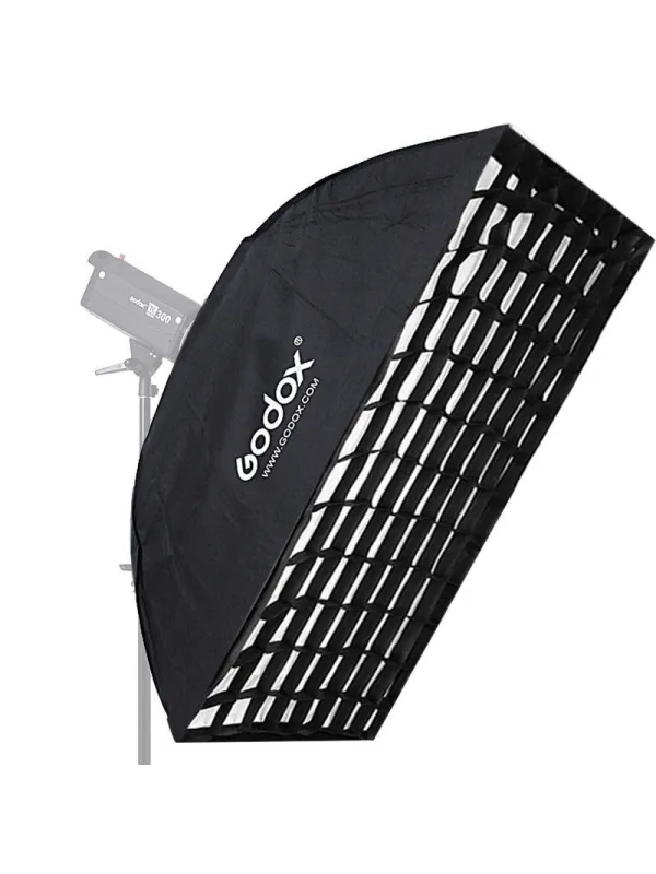 GODOX Softbox 60x90cm con Griglia Attacco Bowens