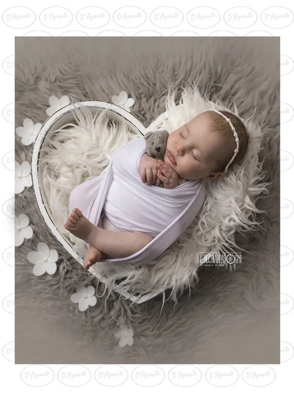 D'APONTE NEWBORN NB021 CUORE BIANCO