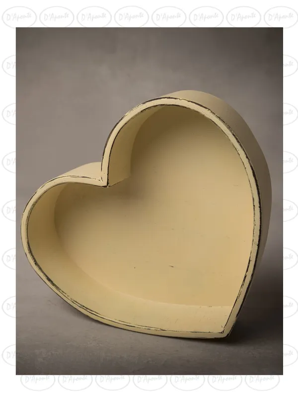 D'APONTE NEWBORN NB022 CREAM HEART | D'Aponte | Newborn Accessories