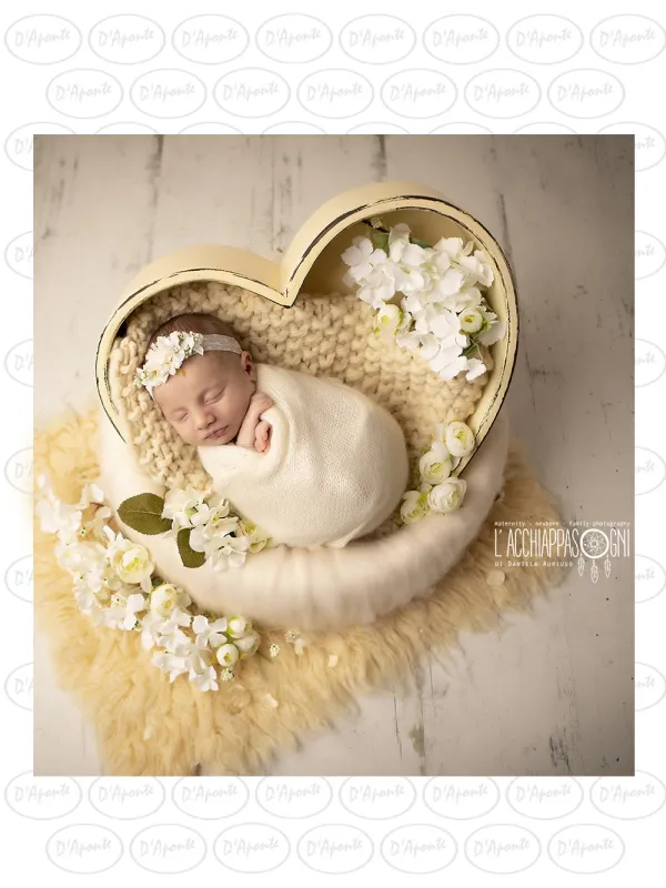 D'APONTE NEWBORN NB022 CUORE AVORIO
