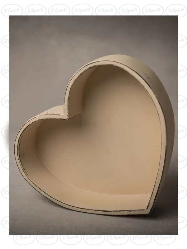 D'APONTE NEWBORN NB025 IVORY HEART | D'Aponte | Newborn Accessories