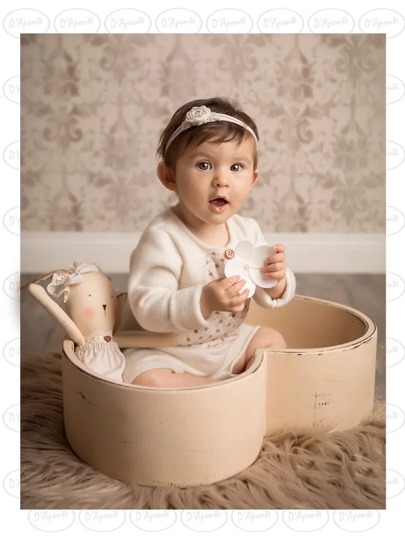 D'APONTE NEWBORN NB025 CUORE BEIGE