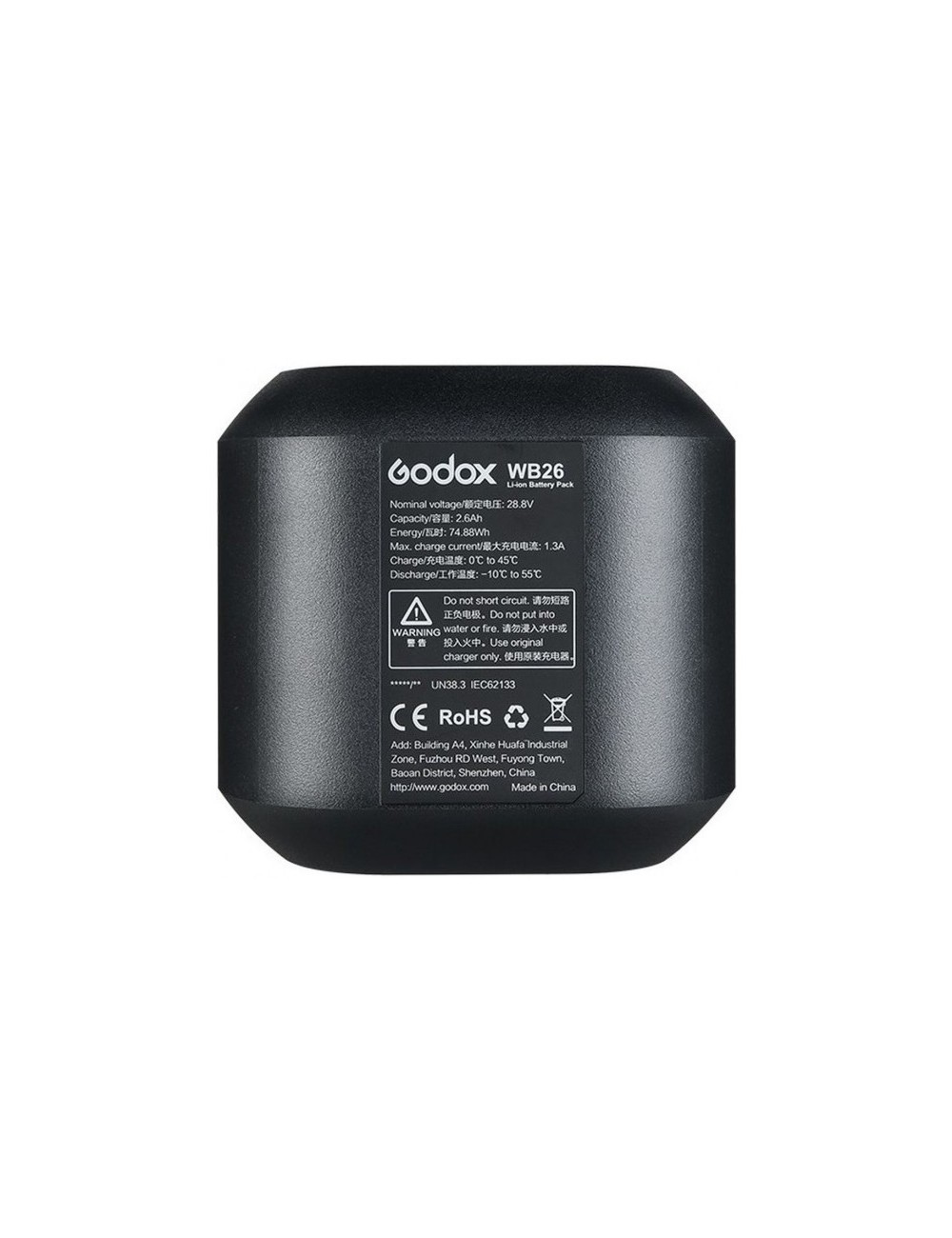 GODOX AD600Pro - WB26 Batteria