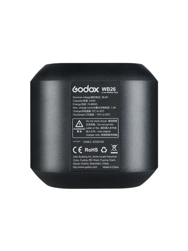 GODOX AD600Pro - WB26 Batteria