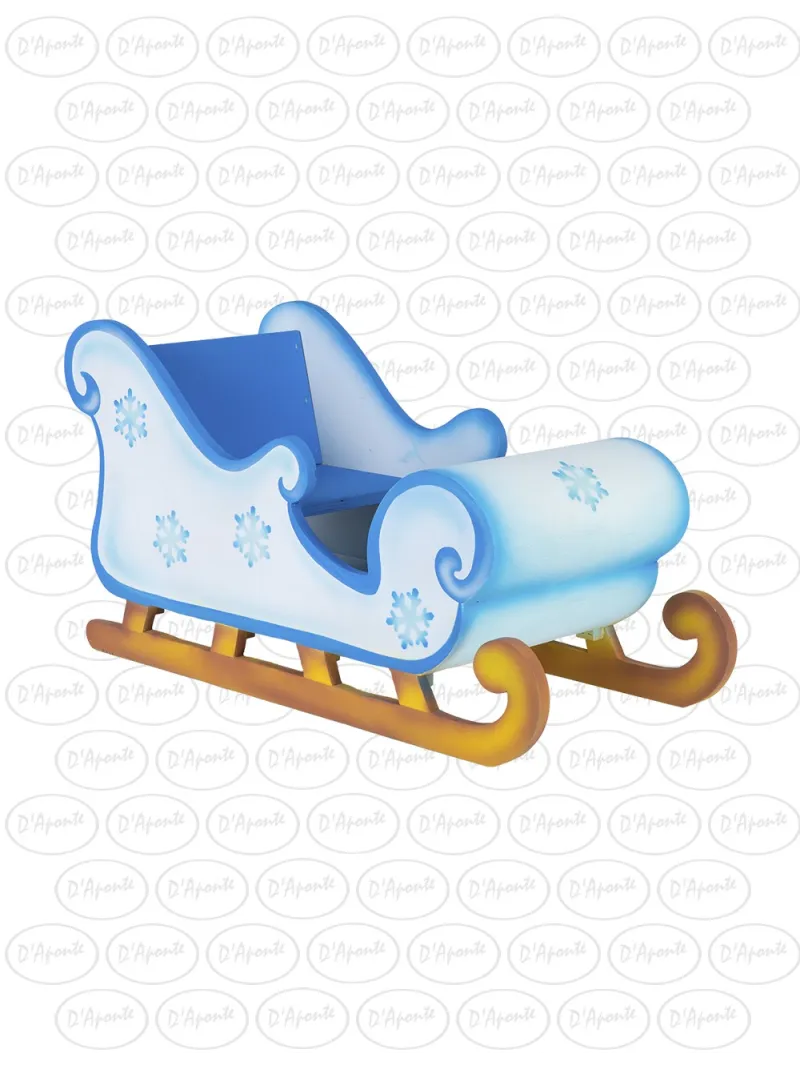 D'APONTE P548 BLUE SLED | D'Aponte | Christmas Props