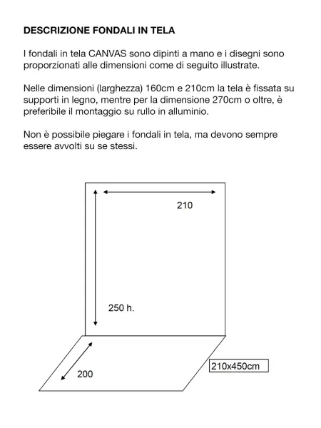 D'APONTE CANVAS BACKDROP KS 08-400-M | D'Aponte | Offers 2