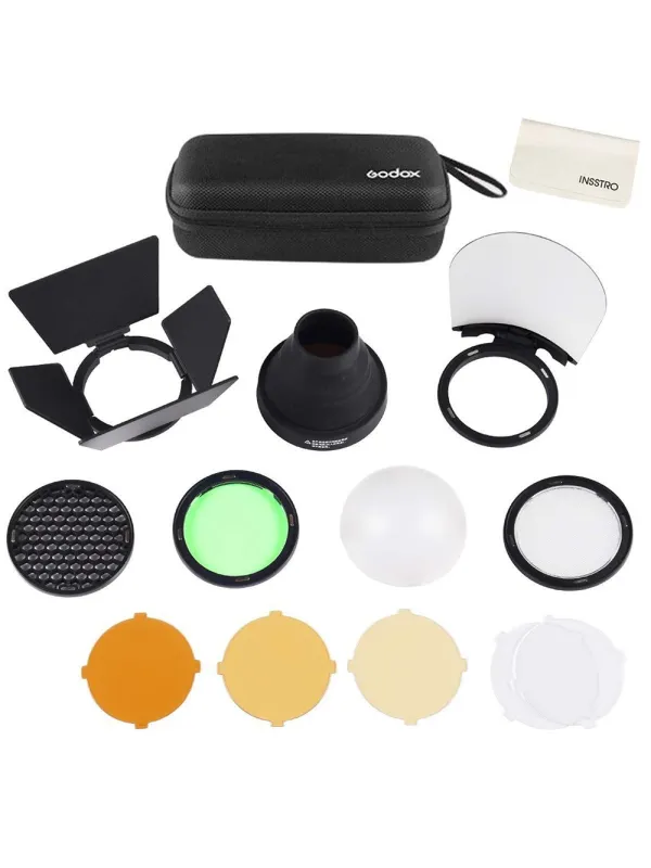 GODOX AD200 round flash head accessories kit AK-R1 | D'Aponte | Portable Flash, Speedlite and Accessories