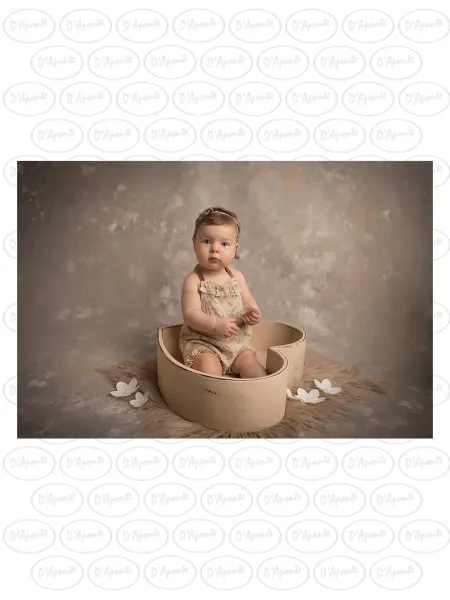 D'APONTE NEWBORN NB025 IVORY HEART | D'Aponte | Newborn Accessories