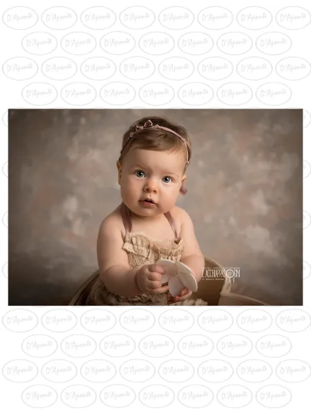 D'APONTE NEWBORN NB025 IVORY HEART | D'Aponte | Newborn Accessories 2