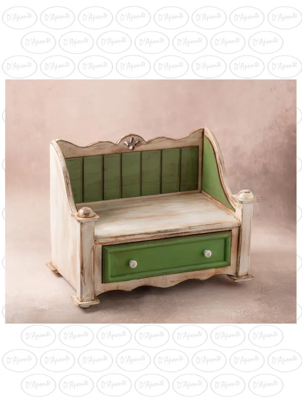 D'APONTE NEWBORN NB036 BENCH WITH BED DRAWER | D'Aponte | Newborn Accessories