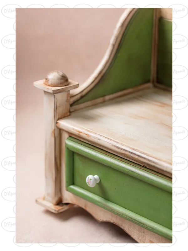 D'APONTE NEWBORN NB036 BENCH WITH BED DRAWER | D'Aponte | Newborn Accessories