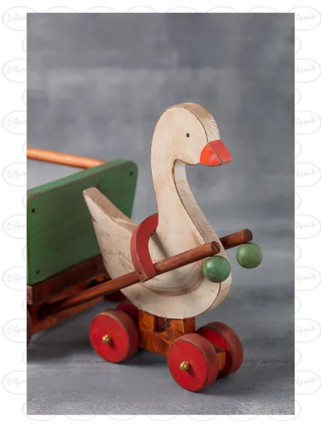 D'APONTE NEWBORN NB038 GOOSE WITH BARROW | D'Aponte | Newborn Accessories 2
