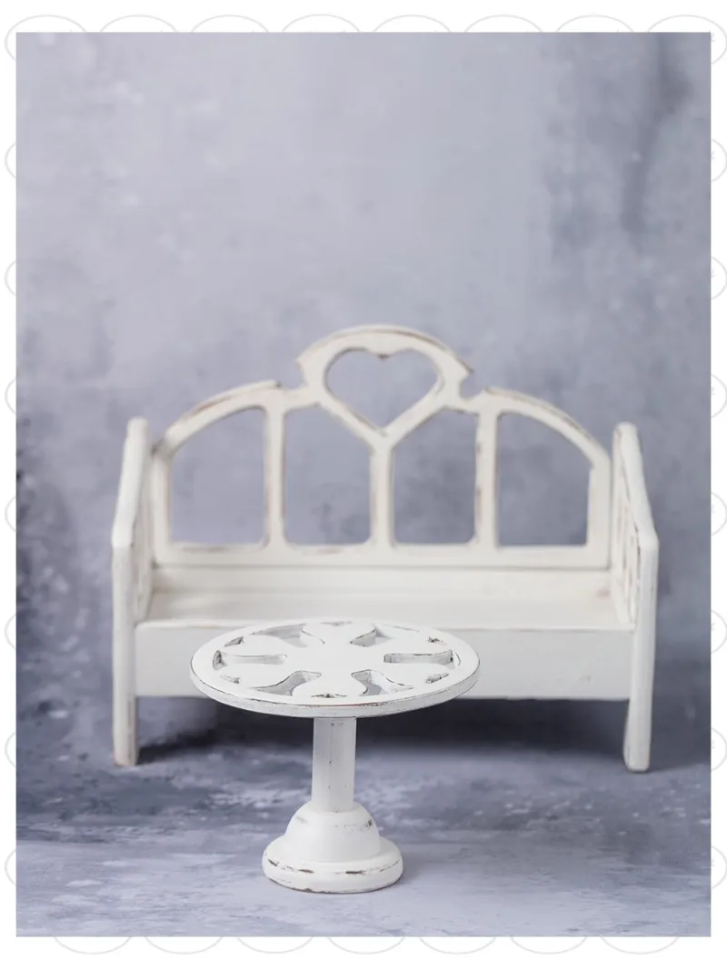 D'APONTE NEWBORN NB046 LETTINO E TAVOLINO CUORE