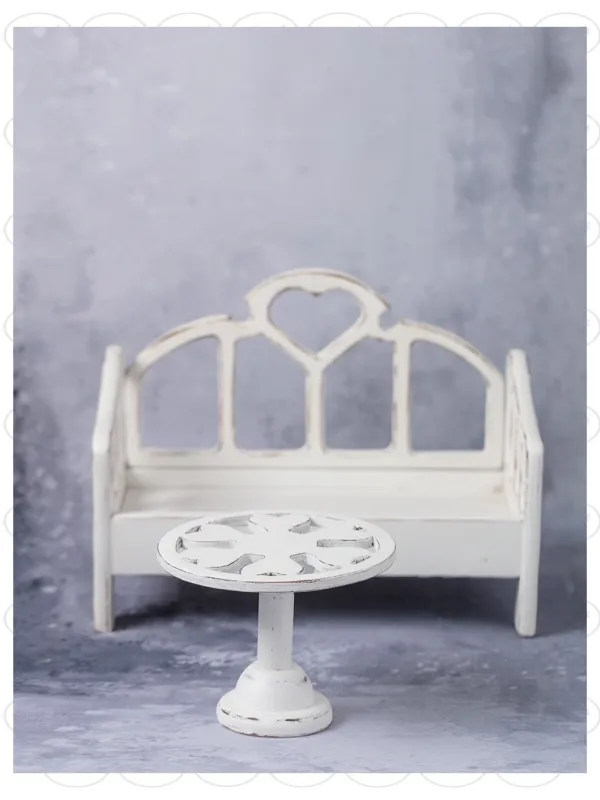 D'APONTE NEWBORN NB046 LETTINO E TAVOLINO CUORE