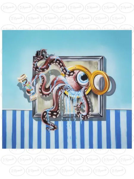 D'APONTE CANVAS BACKDROP ILLUSION LS 004-M | D'Aponte | Offers