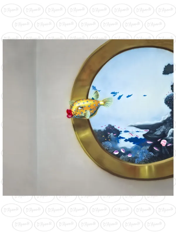 D'APONTE FONDALE IN TELA ILLUSION LS 005-M (290X275hCM)