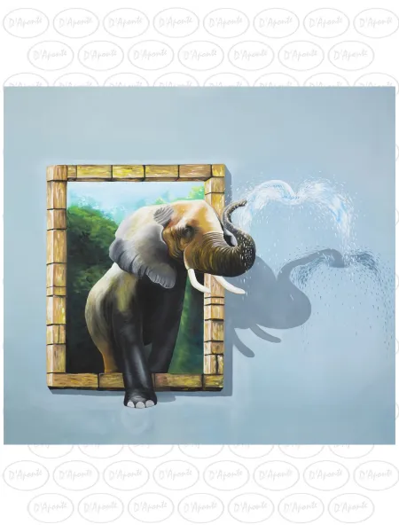 D'APONTE CANVAS BACKDROP ILLUSION LS 006-M | D'Aponte | Offers