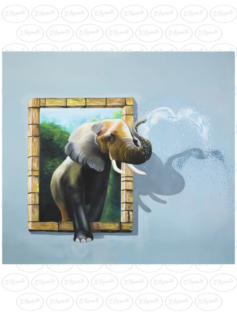 D'APONTE CANVAS BACKDROP ILLUSION LS 006-M | D'Aponte | Offers