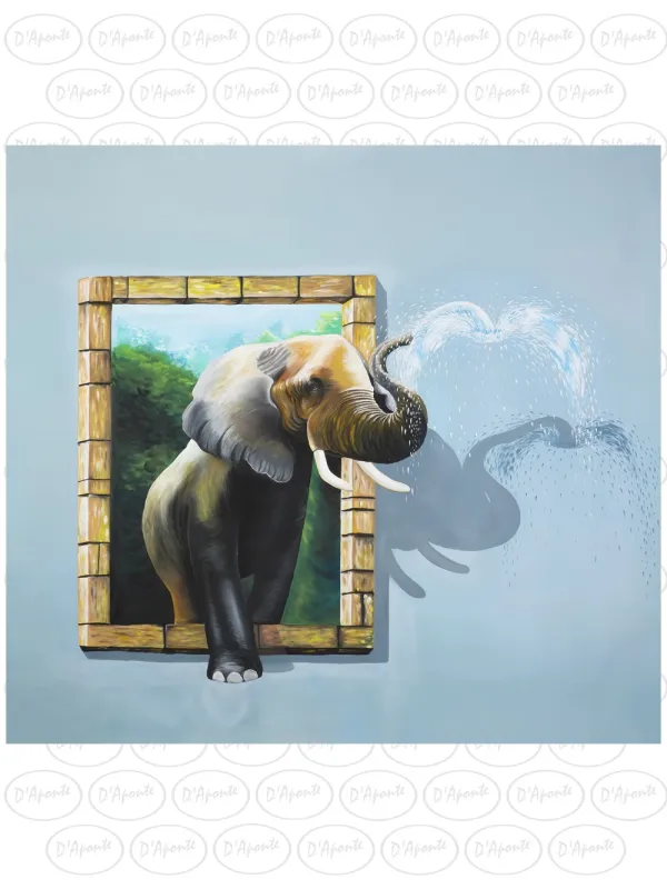 D'APONTE CANVAS BACKDROP ILLUSION LS 006-M | D'Aponte | Offers