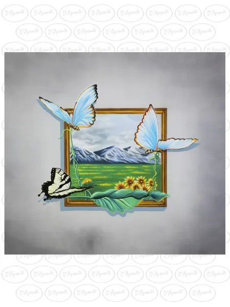 D'APONTE CANVAS BACKDROP ILLUSION LS 007-M | D'Aponte | Offers