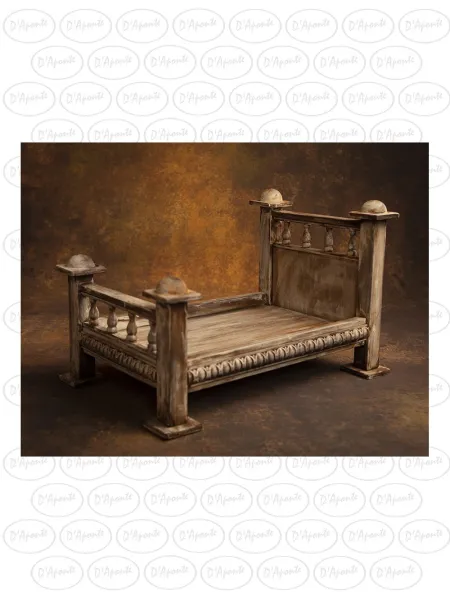 D'APONTE NEWBORN NB018L EDGED BED | D'Aponte | Newborn Accessories