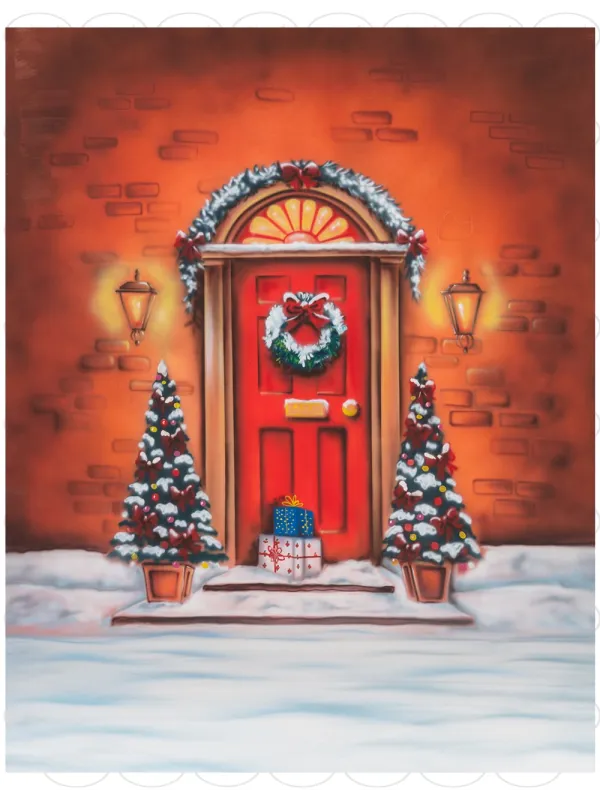 D'APONTE CHRISTMAS CANVAS BACKDROP SB 12-319 | D'Aponte | Scenographic – SB