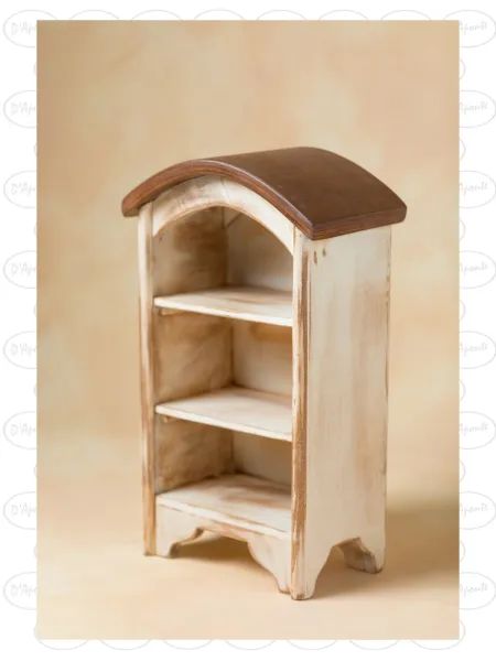 D'APONTE NEWBORN NB055A WHITE AND BROWN WARDROBE | D'Aponte | Newborn Accessories