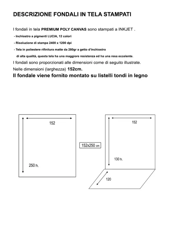 D'APONTE FONDALE IN TELA STAMPATO PRS 12-904