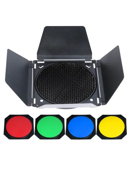 Godox BD-04 Barndoor Kit (Barndoors and Filters) | D'Aponte | Parables