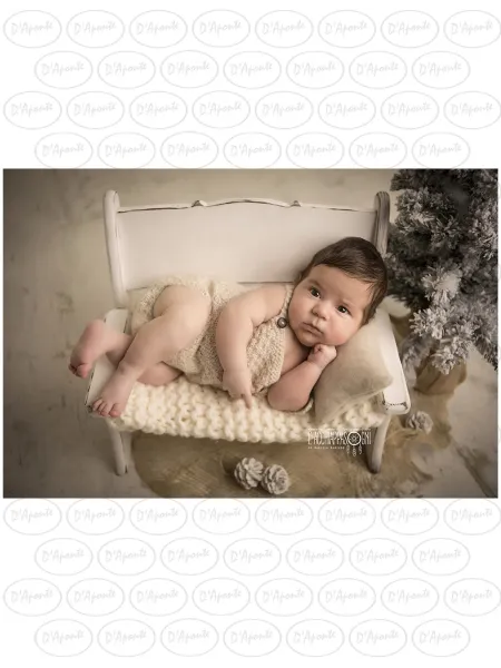D'APONTE NEWBORN NB042 FIRST BIRTHDAY SET - BENCH | D'Aponte | Newborn Accessories 2