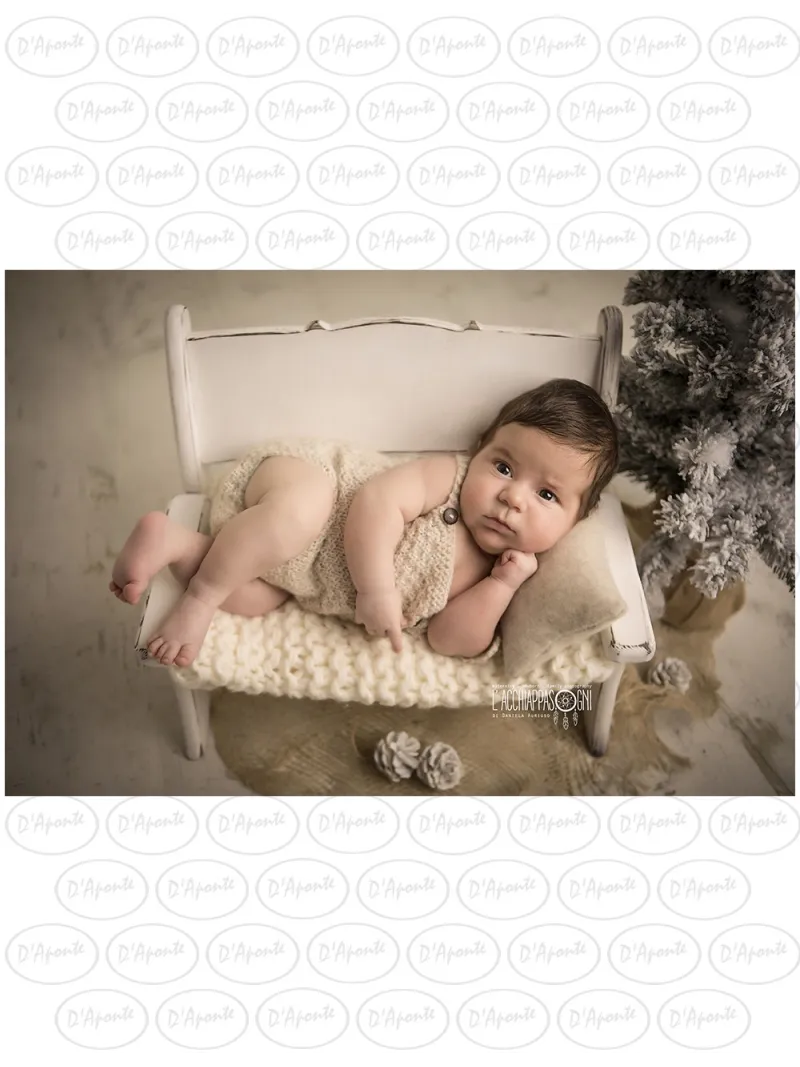 D'APONTE NEWBORN NB042 SET 1° COMPLEANNO - PANCHINA