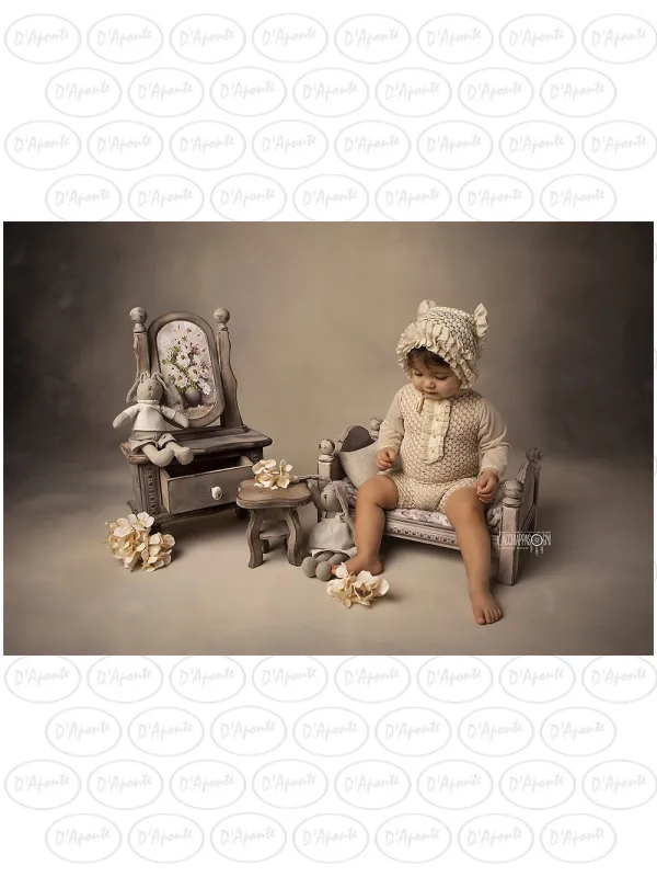 D'APONTE NEWBORN NB030 SET SPECCHIERA + LETTINO + TAVOLINO