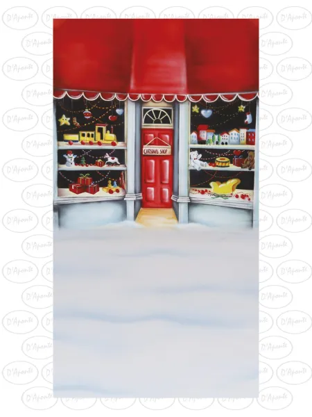 D'APONTE CHRISTMAS VINYL BACKDROP SB 12-302-M | D'Aponte | Offers