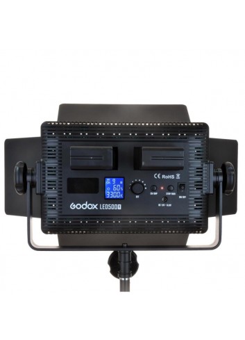 GODOX  500W Illuminatore Led Daylight 5600K con alette