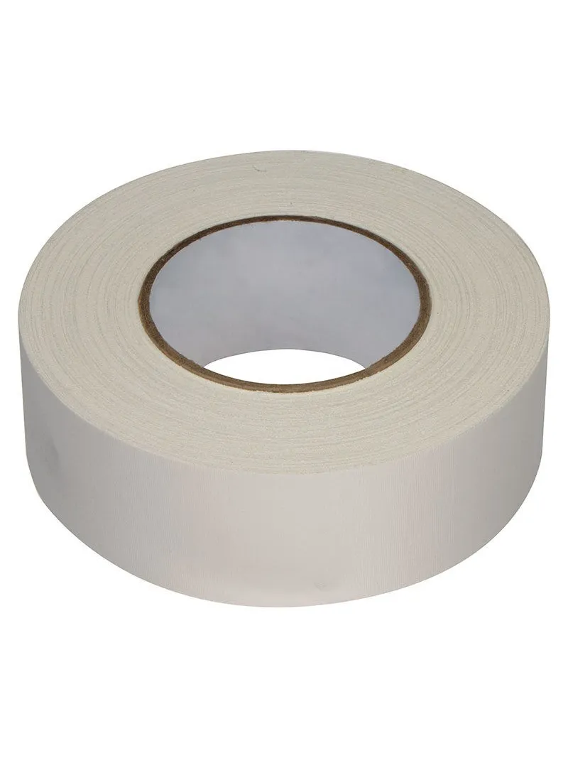CARUBA Gaffer White Ribbon 50m x 5cm | D'Aponte | Studio Accessories