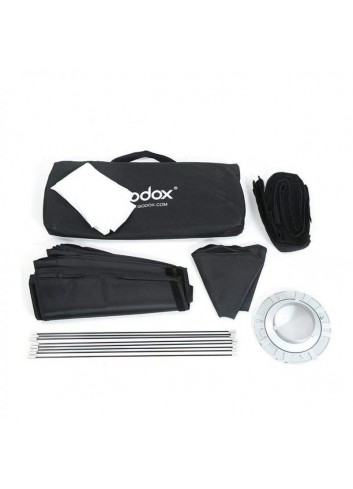 GODOX Softbox SB-FW120 Octa 120 Richiudibile con griglia, Attacco Bowens