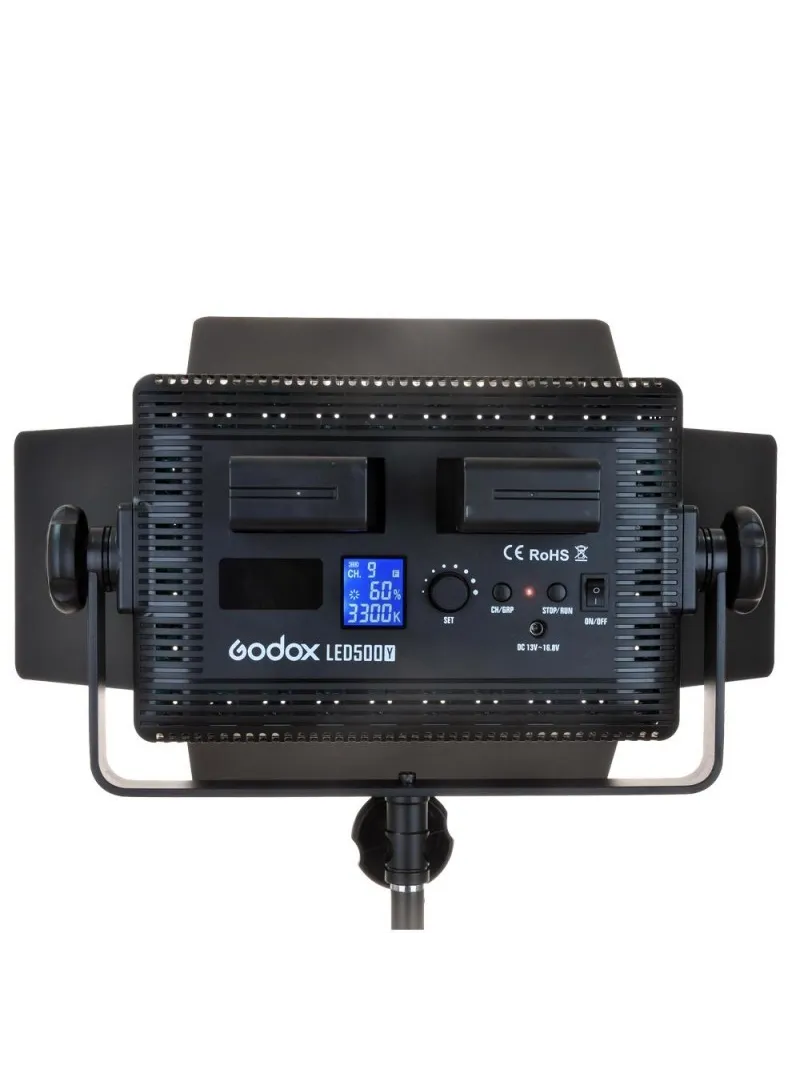 GODOX  500C Illuminatore Led Bicolor 3300K/5600K con alette