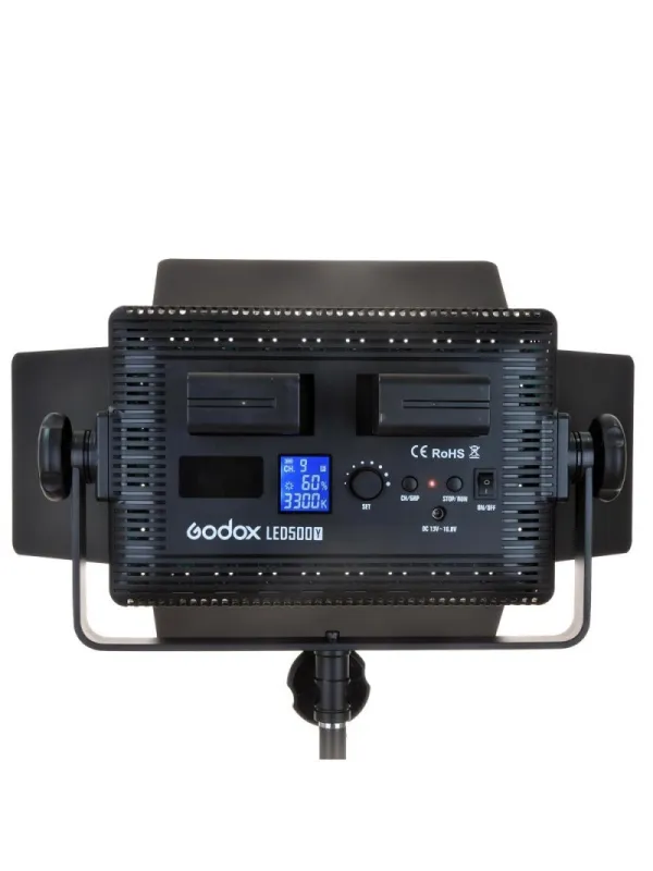 GODOX  500C Illuminatore Led Bicolor 3300K/5600K con alette
