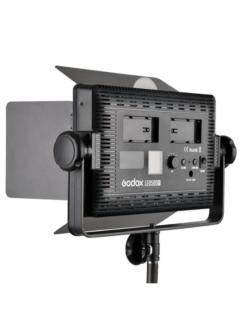 GODOX  500C Illuminatore Led Bicolor 3300K/5600K con alette