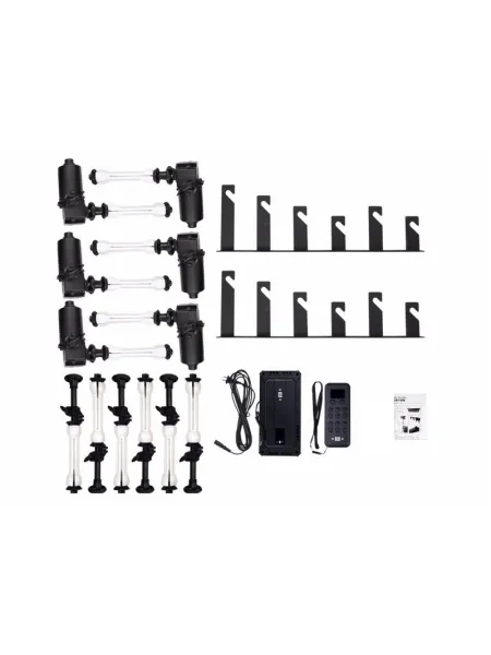 NANGUANG 6 x Rollers Electric Motorized Backdrop Support System | D'Aponte | Supports and Backdrop Holder Systems