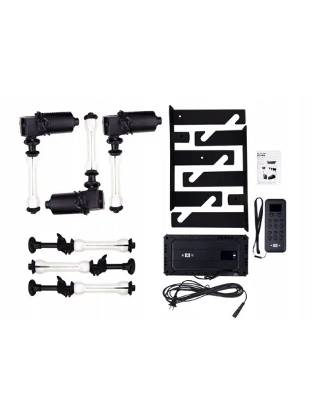 NANGUANG 3 x Rollers Electric Motorized Backdrop Support System | D'Aponte | Supports and Backdrop Holder Systems