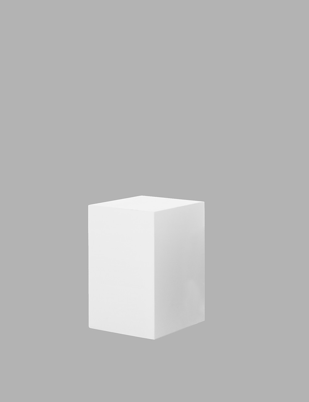 D'APONTE POSING PROPS Cubo Bianco 35x35x60(h)cm