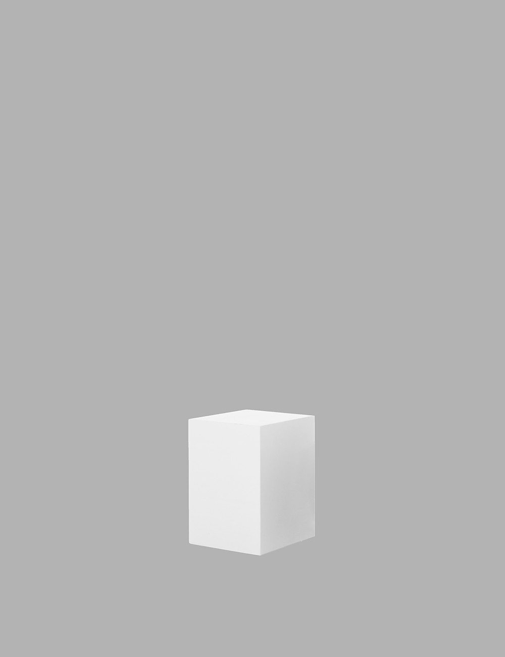 D'APONTE POSING PROPS Cubo Bianco 25x25x25(h)cm