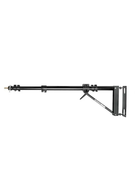 MANFROTTO 098SHB Giraffa a muro corta con boom nera