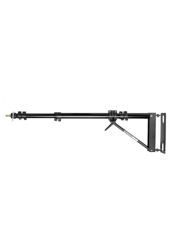 MANFROTTO 098SHB Giraffa a muro corta con boom nera