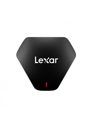 LEXAR Professional Multi-Card 3-in-1 USB 3.1 Reader lettore di schede USB 3.2 Gen 1 (3.1 Gen 1) Type-C Nero