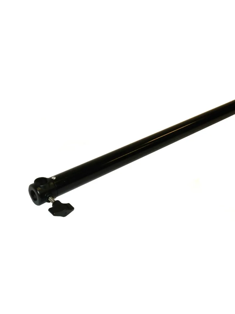 CARUBA Black Telescopic Rod 3m for Background Support | D'Aponte | Supports and Backdrop Holder Systems